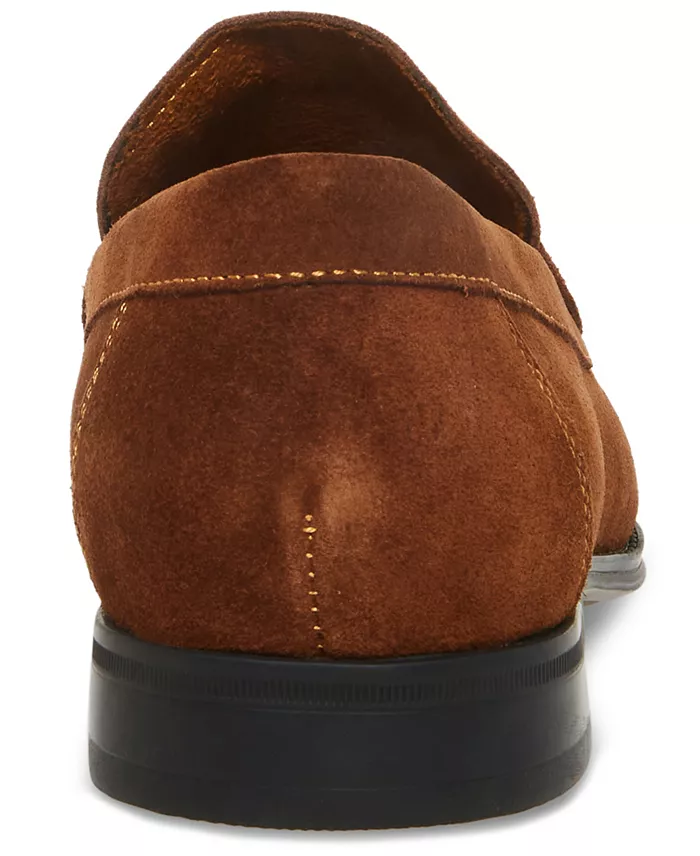 Steve Madden Men's Galileo Tassel Suede Dress Loafer Men's Shoes