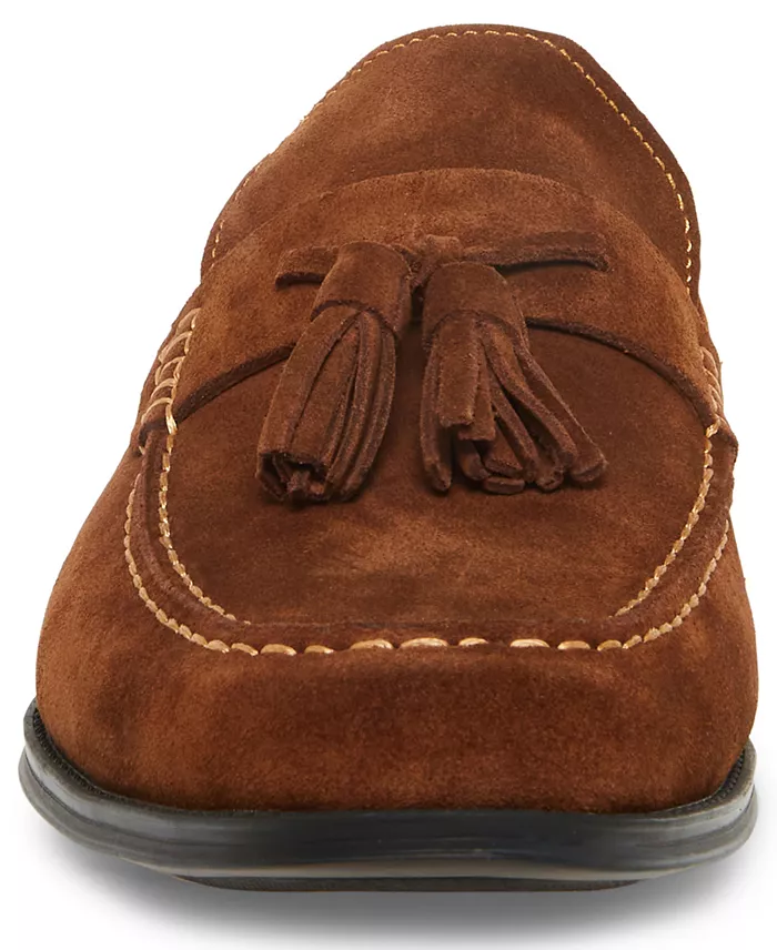 Steve Madden Men's Galileo Tassel Suede Dress Loafer Men's Shoes