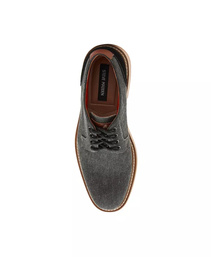 Steve Madden Men's Tyndle Lace Up Oxford Men's Shoes