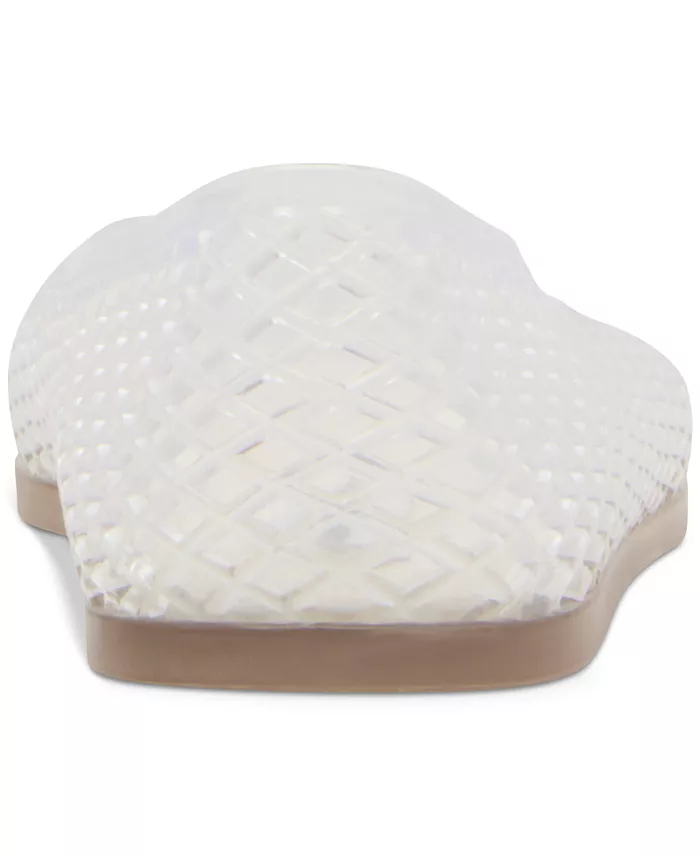 Steve Madden Women's Gyzmo Jelly Flats Women's Fashion Shoes & Accessories