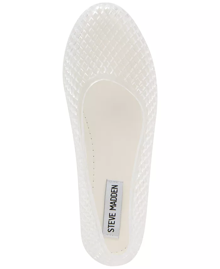 Steve Madden Women's Gyzmo Jelly Flats Women's Fashion Shoes & Accessories