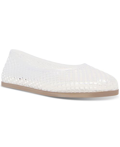 Steve Madden Women's Gyzmo Jelly Flats Women's Fashion Shoes & Accessories