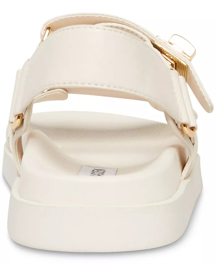 Steve Madden Women's Mona Slingback Footbed Sandals Women's Fashion Shoes & Accessories