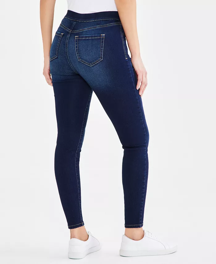 Style & Co Petite Mid-Rise Pull On Jeggings Created For Macy's Women's Fashion Shoes & Accessories