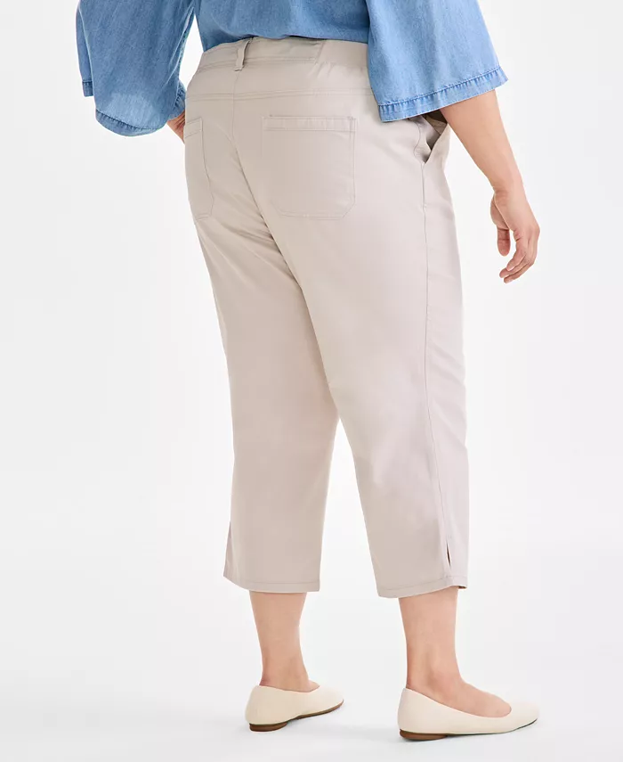 Style & Co Plus Size Comfort Capri Pants Exclusively At Macy's Women's Fashion Shoes & Accessories