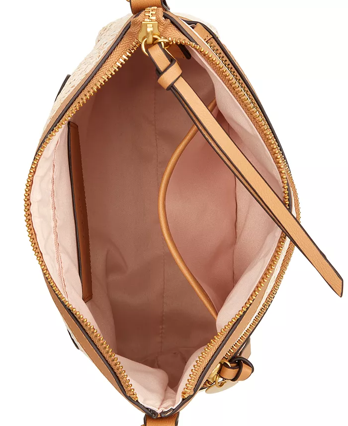 Style & Co Straw North South Crossbody Bag Exclusively At Macy's Handbags Purses & Accessories