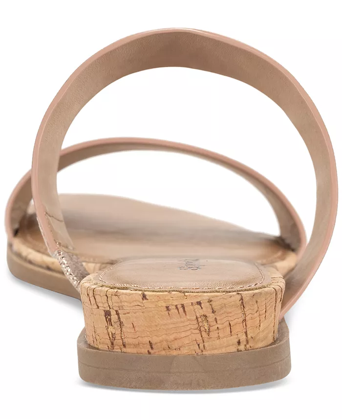 Style & Co Women's Elliee Flat Cushioned Sandals Exclusively At Macy's Women's Fashion Shoes & Accessories