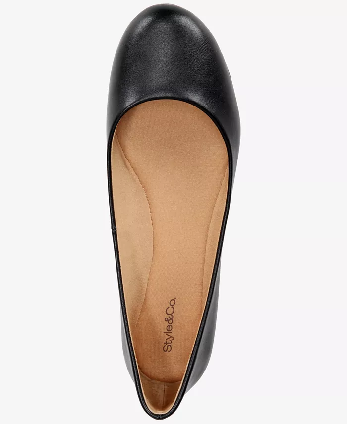 Style & Co Women's Elsaa Cushioned Insoles Flats Exclusively At Macy's Women's Fashion Shoes & Accessories