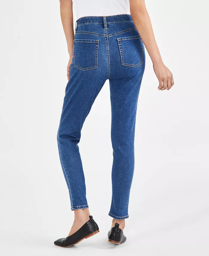 Style & Co Women's Mid-Rise Curvy Skinny Jeans Created For Macy's Women's Fashion Shoes & Accessories
