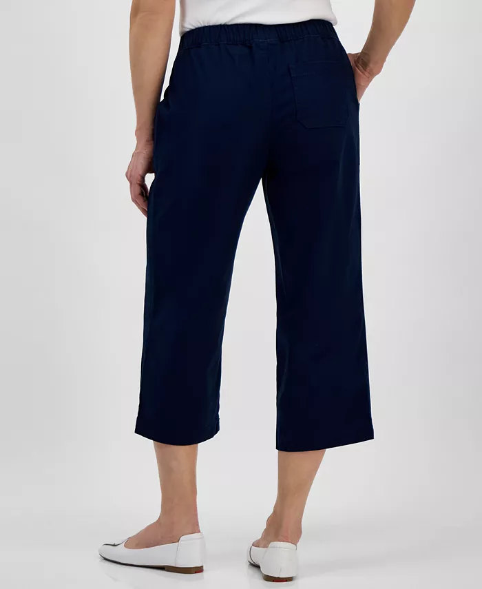 Style & Co Women's Mid-Rise Pull-On Capri Pants Regular & Petite Exclusively At Macy's Women's Fashion Shoes & Accessories