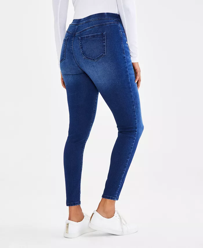Style & Co Women's Mid-Rise Pull-On Jeggings Created For Macy's Women's Fashion Shoes & Accessories