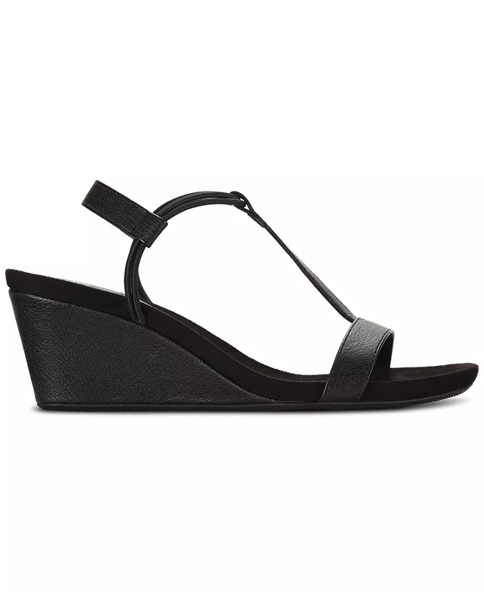 Style & Co Women's Mulan Wedge Open-Toe Sandals Created For Macy's Women's Fashion Shoes & Accessories