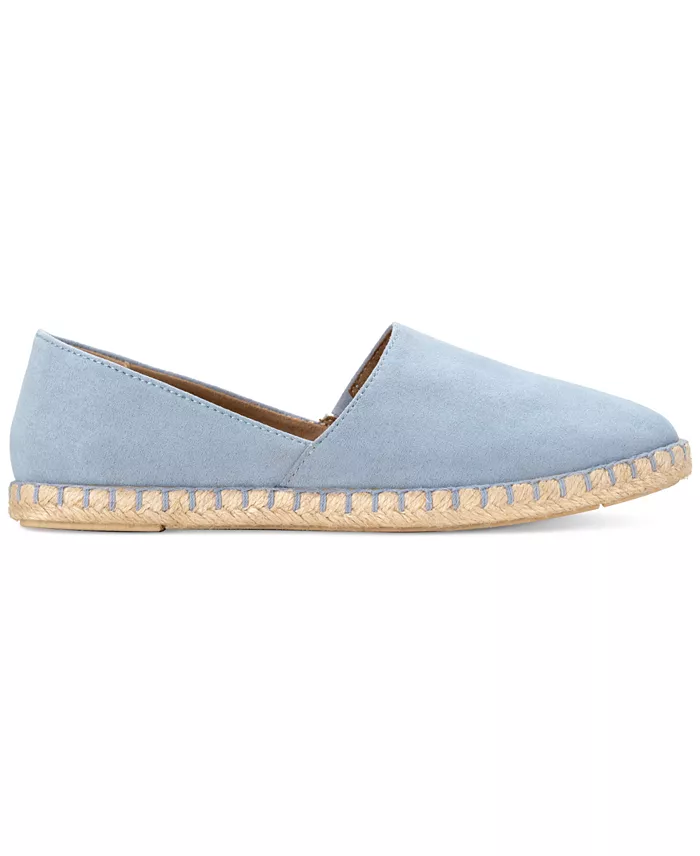 Style & Co Women's Reevee Stitched-Trim Espadrille Flats Created For Macy's Women's Fashion Shoes & Accessories