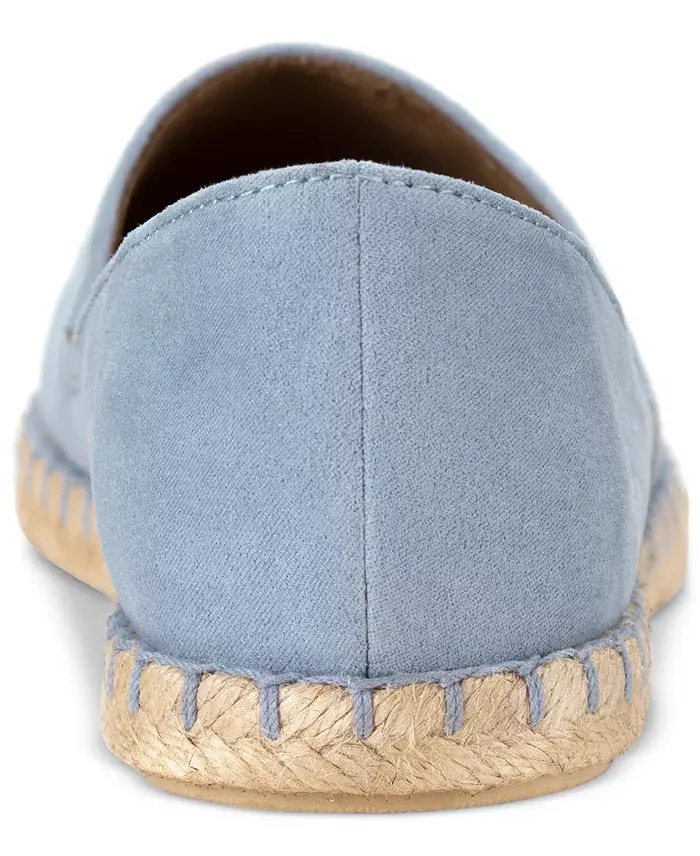 Style & Co Women's Reevee Stitched-Trim Espadrille Flats Created For Macy's Women's Fashion Shoes & Accessories