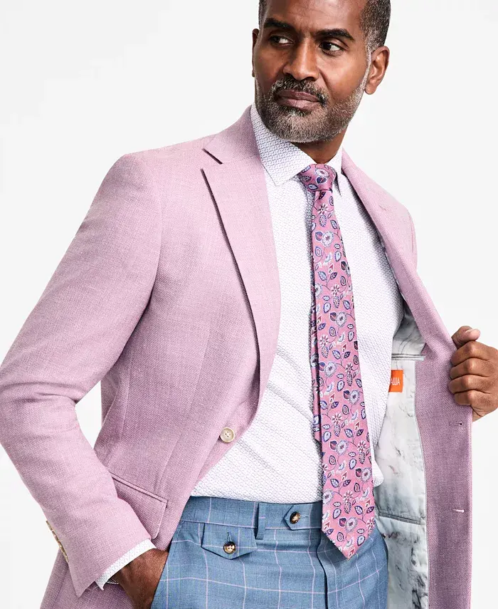 Tallia Men's Slim-Fit Wool-Blend Sport Coat Men's Fashion & Accessories