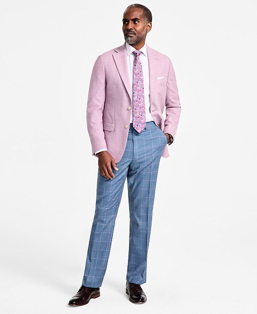 Tallia Men's Slim-Fit Wool-Blend Sport Coat Men's Fashion & Accessories