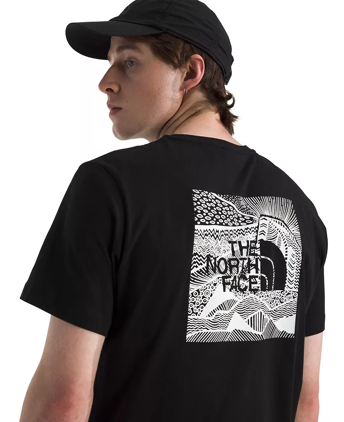 The North Face Men's Short Sleeve Box Never Stop Exploring Celebration T-shirt Men's Fashion & Accessories