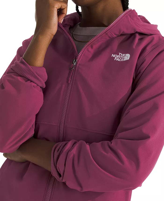 The North Face Women's Shelbe Raschel Zip-Front Fleece-Lined Hoodie Jacket Women's Fashion Shoes & Accessories