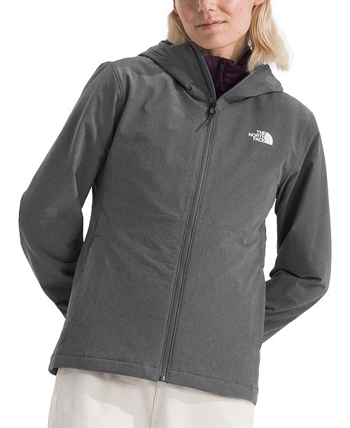 The North Face Women's Shelbe Raschel Zip-Front Fleece-Lined Hoodie Jacket Women's Fashion Shoes & Accessories