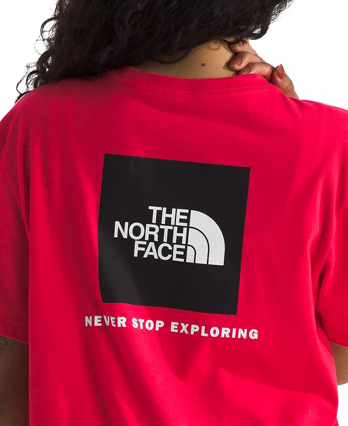 The North Face Women's Short-Sleeve Core Box NSE Tee Women's Fashion Shoes & Accessories