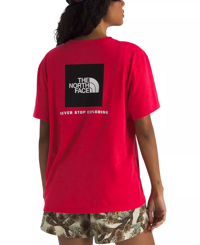 The North Face Women's Short-Sleeve Core Box NSE Tee Women's Fashion Shoes & Accessories