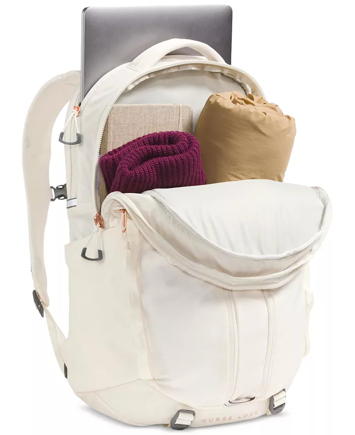 The North Face Women's Surge Luxe Metallic-Accent Backpack Handbags Purses & Accessories