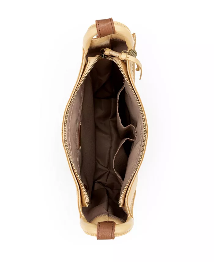 The Sak Los Feliz Leather Medium Crossbody Bag Women's Fashion Shoes & Accessories