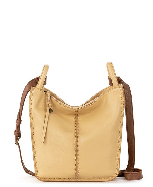 The Sak Los Feliz Leather Medium Crossbody Bag Women's Fashion Shoes & Accessories