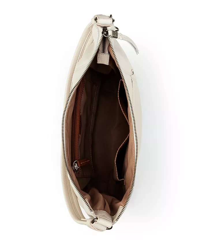 The Sak Women's Sequoia Leather Medium Hobo Bag Women's Fashion Shoes & Accessories