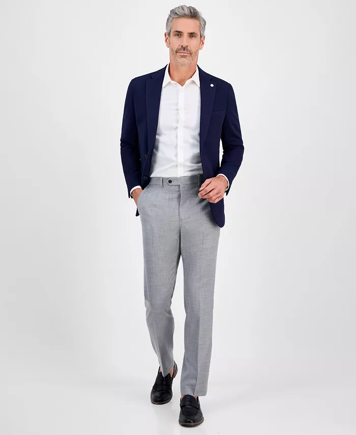 Tom Baine Men's Slim-Fit Waffle Stretch Sport Coat Men's Fashion & Accessories