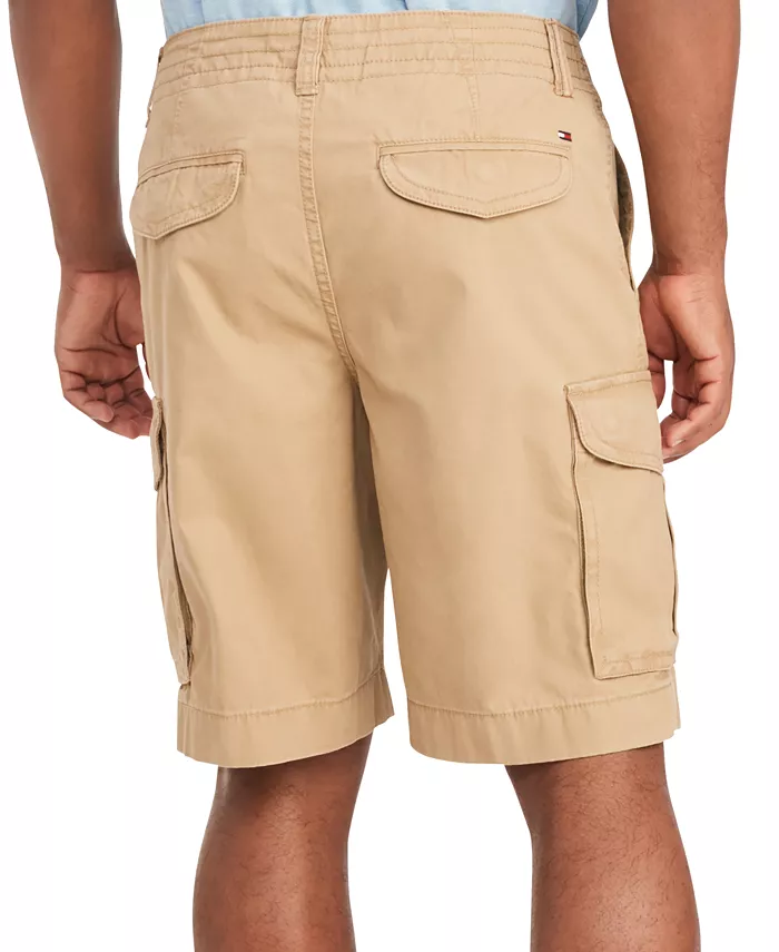 Tommy Hilfiger 10" Cargo ShortsMen's Essential 10" Solid Cargo Shorts Men's Fashion & Accessories