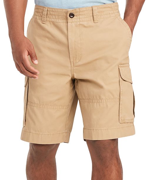 Tommy Hilfiger 10" Cargo ShortsMen's Essential 10" Solid Cargo Shorts Men's Fashion & Accessories