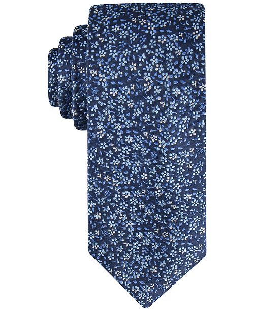 Tommy Hilfiger Men Botanical Ties Men's Fashion & Accessories