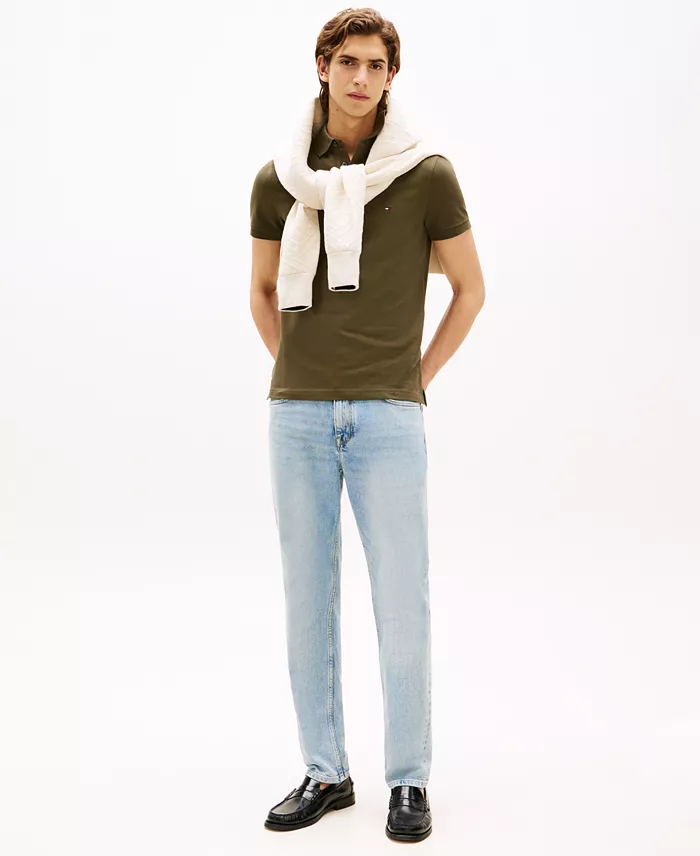 Tommy Hilfiger Men's 1985 Slim Fit Polo Shirt Men's Fashion & Accessories