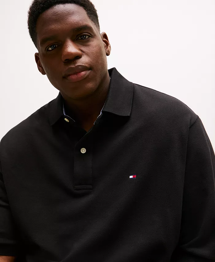 Tommy Hilfiger Men's Big & Tall Classic-Fit Ivy Polo Men's Fashion & Accessories