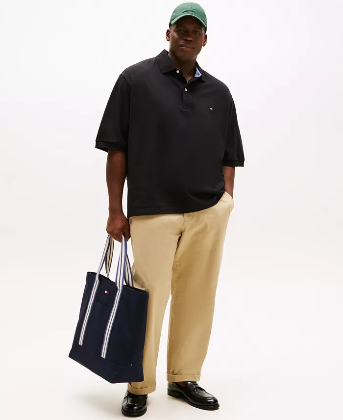 Tommy Hilfiger Men's Big & Tall Classic-Fit Ivy Polo Men's Fashion & Accessories