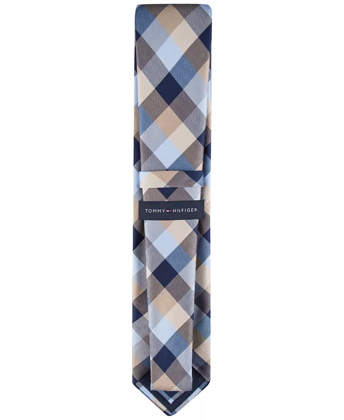 Tommy Hilfiger Men's Buffalo Plaid Tartan Tie Men's Fashion & Accessories
