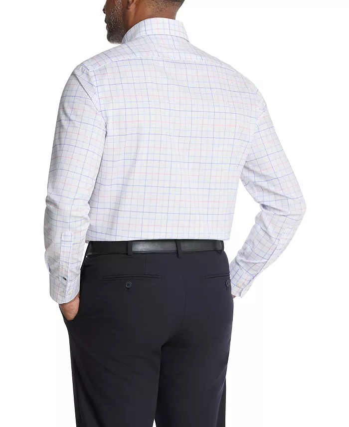 Tommy Hilfiger Men's Flex Wrinkle Free Stretch Pinpoint Dress Shirt Men's Fashion & Accessories