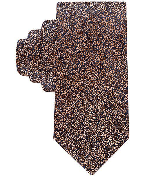 Tommy Hilfiger Men's Marina Micro-Floral Tie Men's Fashion & Accessories