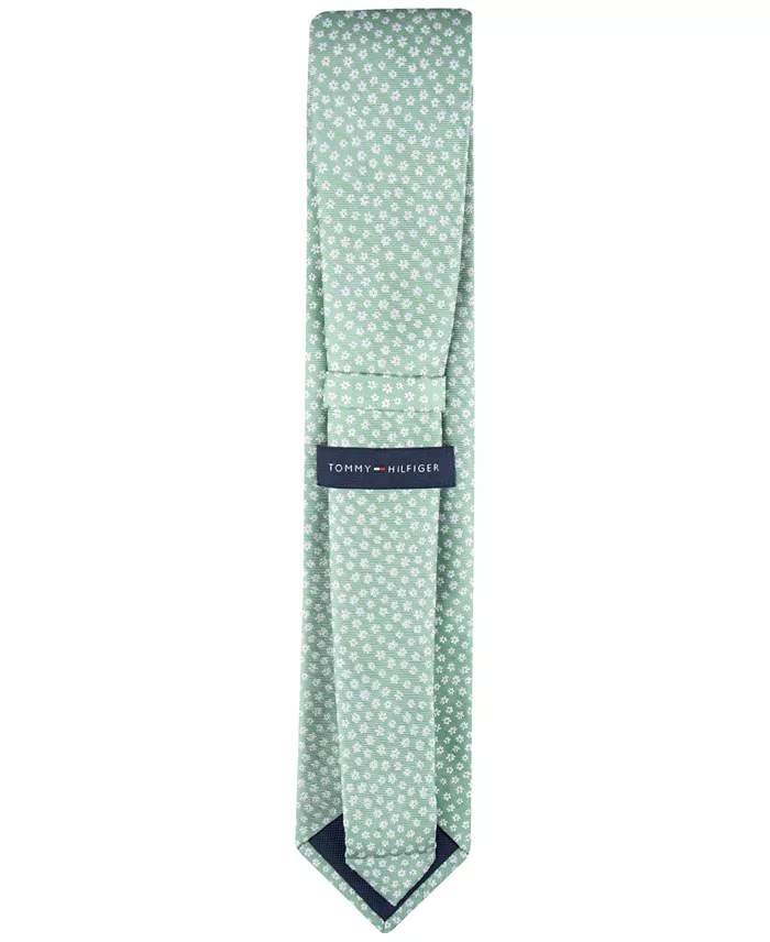 Tommy Hilfiger Men's Mini-Floral Tie Men's Fashion & Accessories