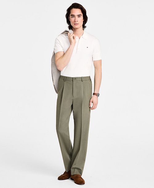 Tommy Hilfiger Men's Modern-Fit Dress Pants Men's Fashion & Accessories