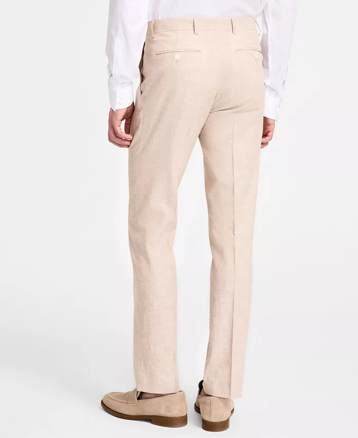 Tommy Hilfiger Men's Modern-Fit Linen Pants Men's Fashion & Accessories