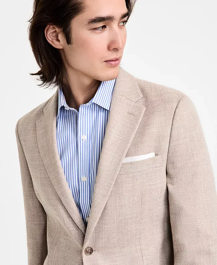 Tommy Hilfiger Men's Modern-Fit Sport Coat Men's Fashion & Accessories