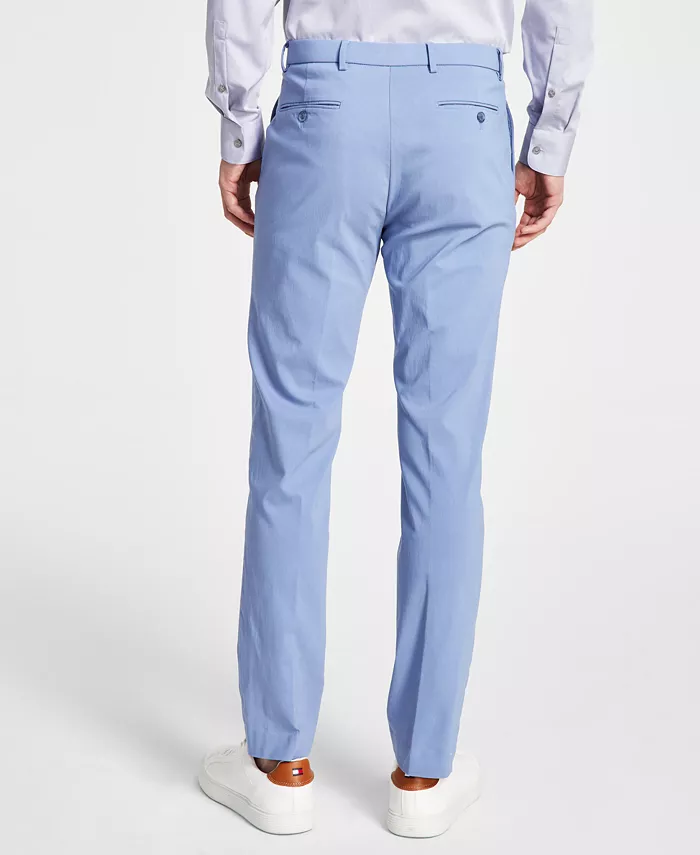 Tommy Hilfiger Men's Modern-Fit TH Flex Stretch Solid Performance Pants Men's Fashion & Accessories