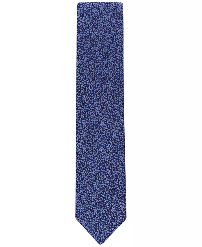 Tommy Hilfiger Men's Porto Tonal Floral Tie Men's Fashion & Accessories