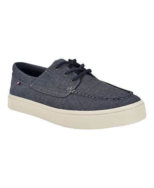 Tommy Hilfiger Men's Relenn Three Eye Boat Sneakers Men's Shoes