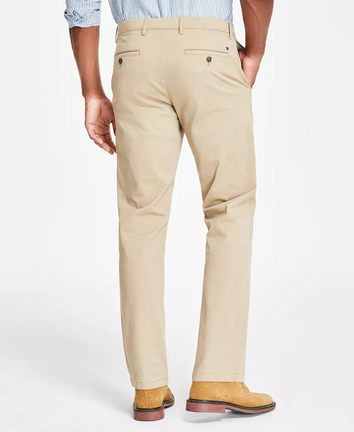 Tommy Hilfiger Men's TH Flex Stretch Regular-Fit Chino Pant Men's Fashion & Accessories