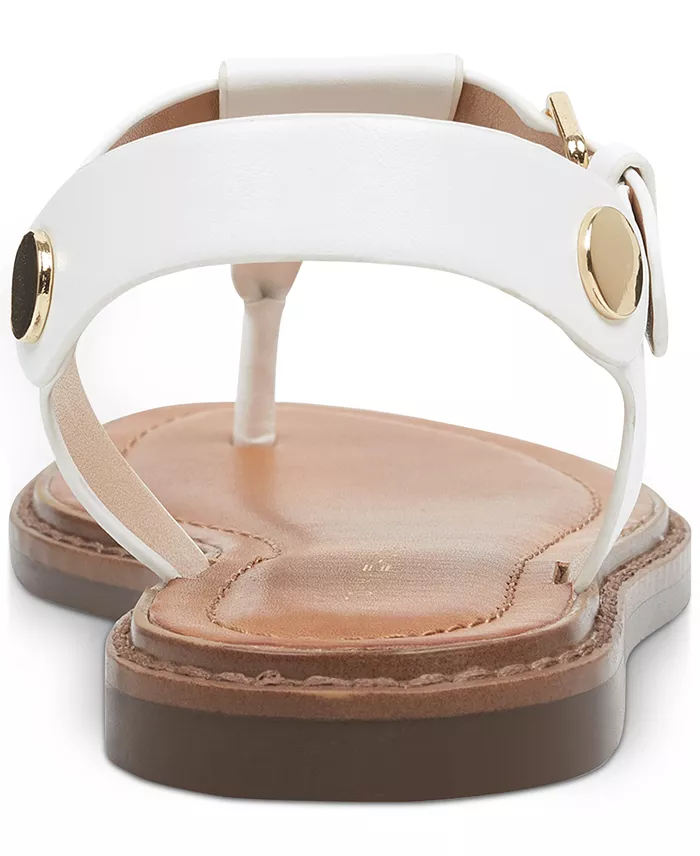 Tommy Hilfiger Women's Bennia Thong Flat Sandals Women's Fashion Shoes & Accessories