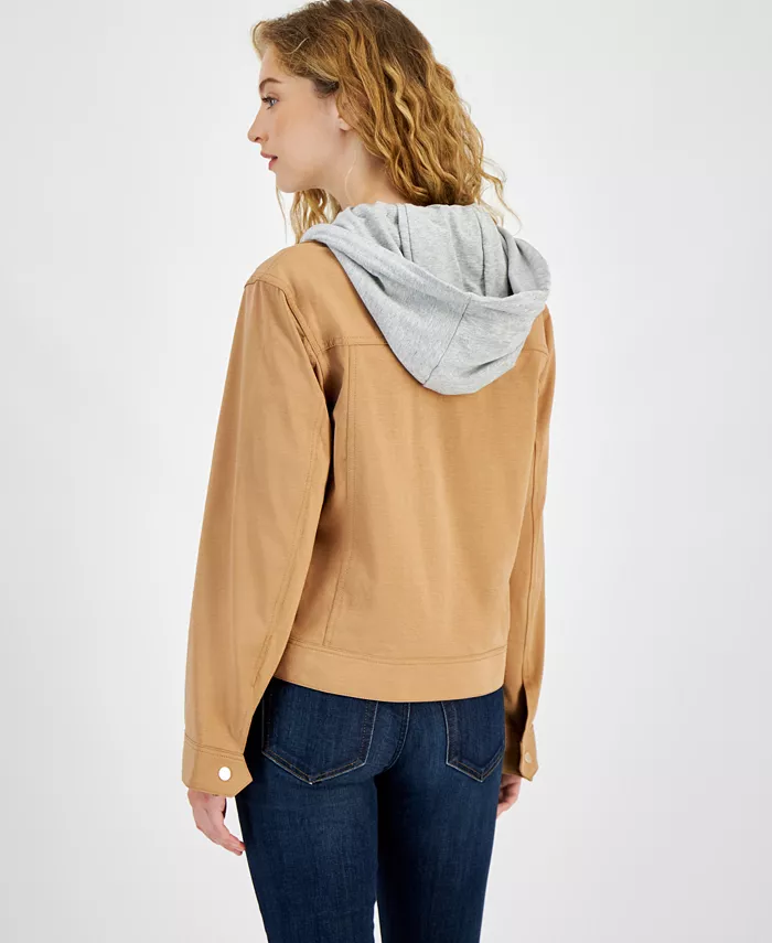 Tommy Hilfiger Women's Hooded Track Jacket Women's Fashion Shoes & Accessories