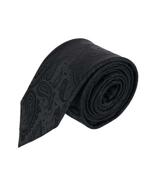 TRAFALGAR Men's Banbury Tone on Tone Paisley Silk Necktie Men's Fashion & Accessories